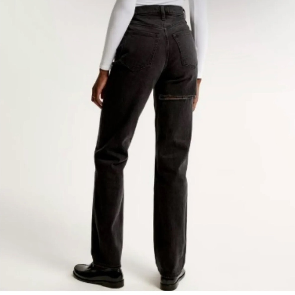 Abercrombie high rise 90s fit jeans